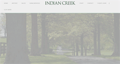 Desktop Screenshot of indiancreekky.com