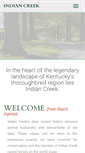 Mobile Screenshot of indiancreekky.com