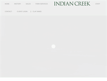 Tablet Screenshot of indiancreekky.com